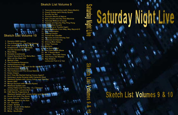 Sketch DVD Case Volume 9 and 10